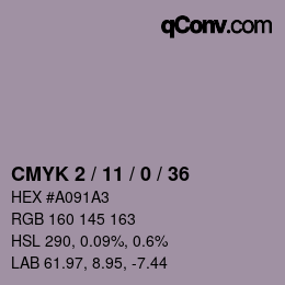 Color code: CMYK 2 / 11 / 0 / 36 | qconv.com