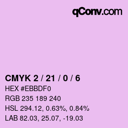 Código de color: CMYK 2 / 21 / 0 / 6 | qconv.com