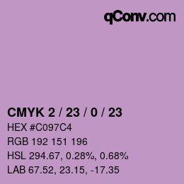 颜色代码: CMYK 2 / 23 / 0 / 23 | qconv.com