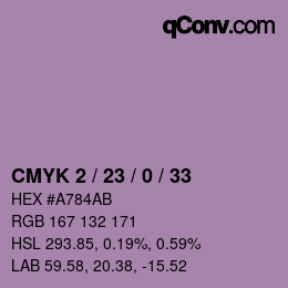颜色代码: CMYK 2 / 23 / 0 / 33 | qconv.com