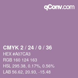颜色代码: CMYK 2 / 24 / 0 / 36 | qconv.com