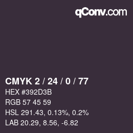 颜色代码: CMYK 2 / 24 / 0 / 77 | qconv.com