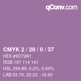 Color code: CMYK 2 / 29 / 0 / 37 | qconv.com