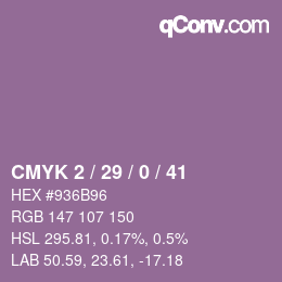 Color code: CMYK 2 / 29 / 0 / 41 | qconv.com