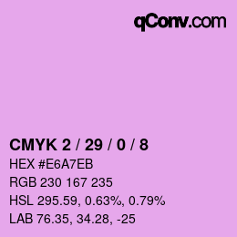 Color code: CMYK 2 / 29 / 0 / 8 | qconv.com