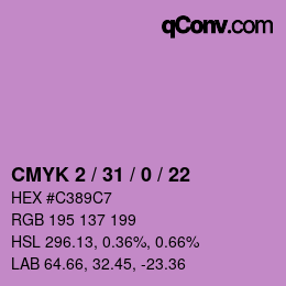 Color code: CMYK 2 / 31 / 0 / 22 | qconv.com