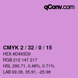 Color code: CMYK 2 / 32 / 0 / 15 | qconv.com