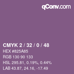 Color code: CMYK 2 / 32 / 0 / 48 | qconv.com