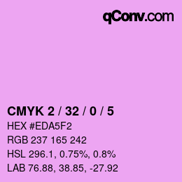 Color code: CMYK 2 / 32 / 0 / 5 | qconv.com