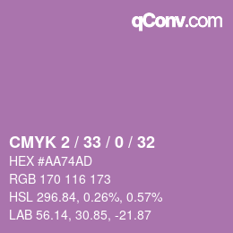 Color code: CMYK 2 / 33 / 0 / 32 | qconv.com
