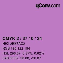 カラーコード: CMYK 2 / 37 / 0 / 24 | qconv.com