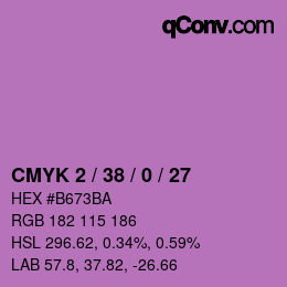 Código de color: CMYK 2 / 38 / 0 / 27 | qconv.com