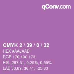 Color code: CMYK 2 / 39 / 0 / 32 | qconv.com