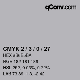 Color code: CMYK 2 / 3 / 0 / 27 | qconv.com