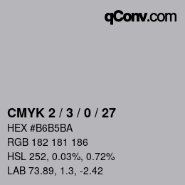 Color code: CMYK 2 / 3 / 0 / 27 | qconv.com