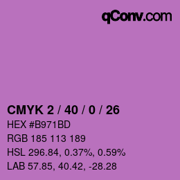 カラーコード: CMYK 2 / 40 / 0 / 26 | qconv.com