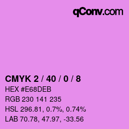 Color code: CMYK 2 / 40 / 0 / 8 | qconv.com