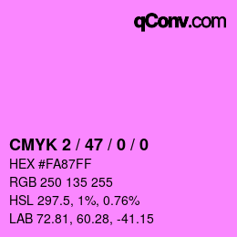 Color code: CMYK 2 / 47 / 0 / 0 | qconv.com