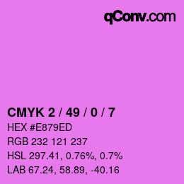 Color code: CMYK 2 / 49 / 0 / 7 | qconv.com
