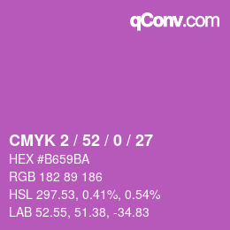 Color code: CMYK 2 / 52 / 0 / 27 | qconv.com