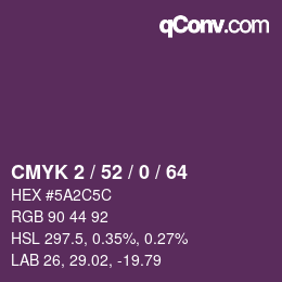颜色代码: CMYK 2 / 52 / 0 / 64 | qconv.com