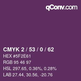 颜色代码: CMYK 2 / 53 / 0 / 62 | qconv.com