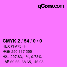 Color code: CMYK 2 / 54 / 0 / 0 | qconv.com