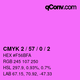 Color code: CMYK 2 / 57 / 0 / 2 | qconv.com