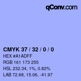 Color code: CMYK 37 / 32 / 0 / 0 | qconv.com