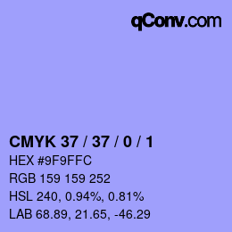 Color code: CMYK 37 / 37 / 0 / 1 | qconv.com