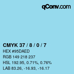Color code: CMYK 37 / 8 / 0 / 7 | qconv.com