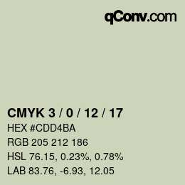 Color code: CMYK 3 / 0 / 12 / 17 | qconv.com