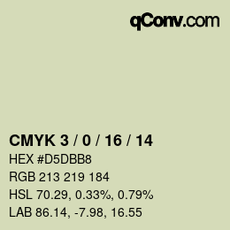 Color code: CMYK 3 / 0 / 16 / 14 | qconv.com