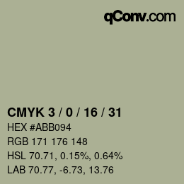 カラーコード: CMYK 3 / 0 / 16 / 31 | qconv.com