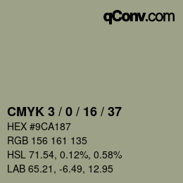 Color code: CMYK 3 / 0 / 16 / 37 | qconv.com