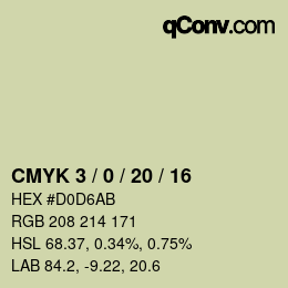 Color code: CMYK 3 / 0 / 20 / 16 | qconv.com