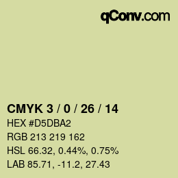 Color code: CMYK 3 / 0 / 26 / 14 | qconv.com