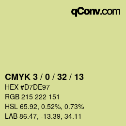Color code: CMYK 3 / 0 / 32 / 13 | qconv.com