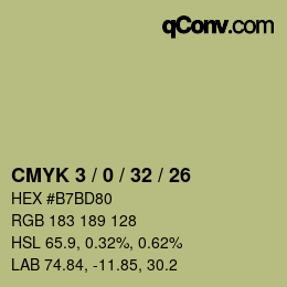 Color code: CMYK 3 / 0 / 32 / 26 | qconv.com