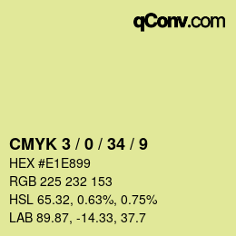 Color code: CMYK 3 / 0 / 34 / 9 | qconv.com