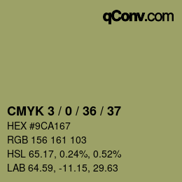 颜色代码: CMYK 3 / 0 / 36 / 37 | qconv.com