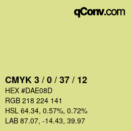 Color code: CMYK 3 / 0 / 37 / 12 | qconv.com