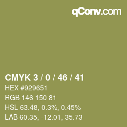 Color code: CMYK 3 / 0 / 46 / 41 | qconv.com