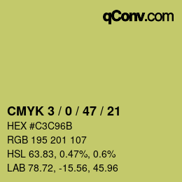 Color code: CMYK 3 / 0 / 47 / 21 | qconv.com