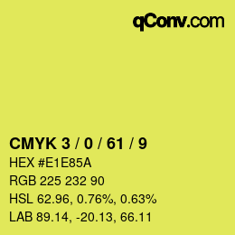 Color code: CMYK 3 / 0 / 61 / 9 | qconv.com