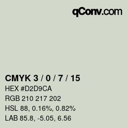 Color code: CMYK 3 / 0 / 7 / 15 | qconv.com