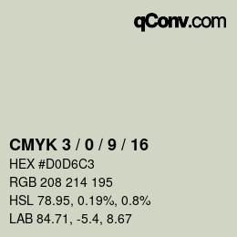 Color code: CMYK 3 / 0 / 9 / 16 | qconv.com