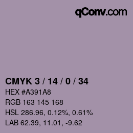 Color code: CMYK 3 / 14 / 0 / 34 | qconv.com