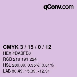 Color code: CMYK 3 / 15 / 0 / 12 | qconv.com