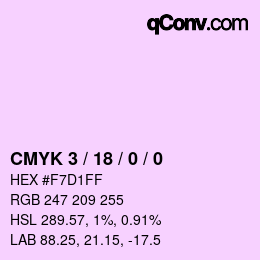 Color code: CMYK 3 / 18 / 0 / 0 | qconv.com